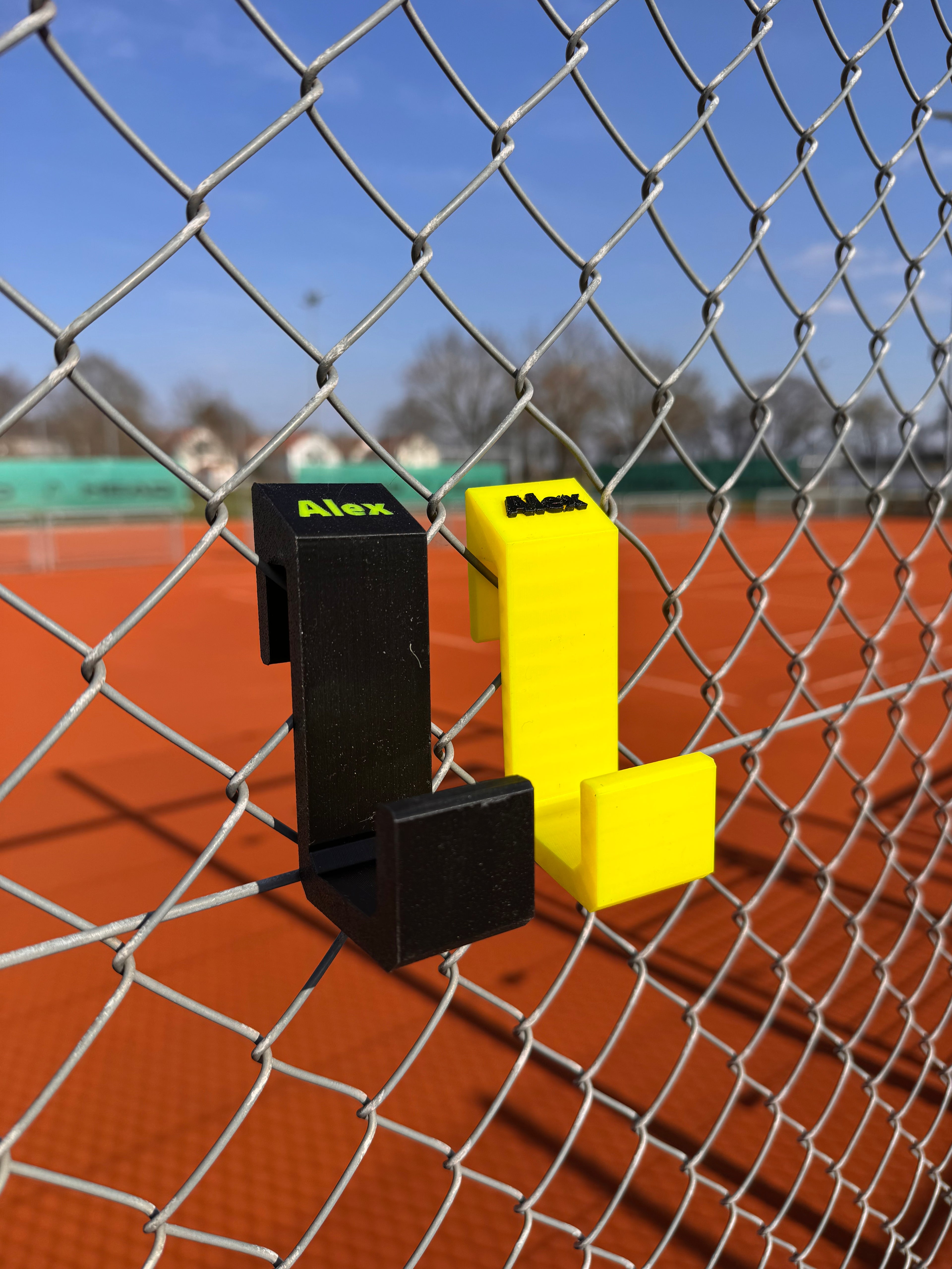 Haken für Tennistasche etc