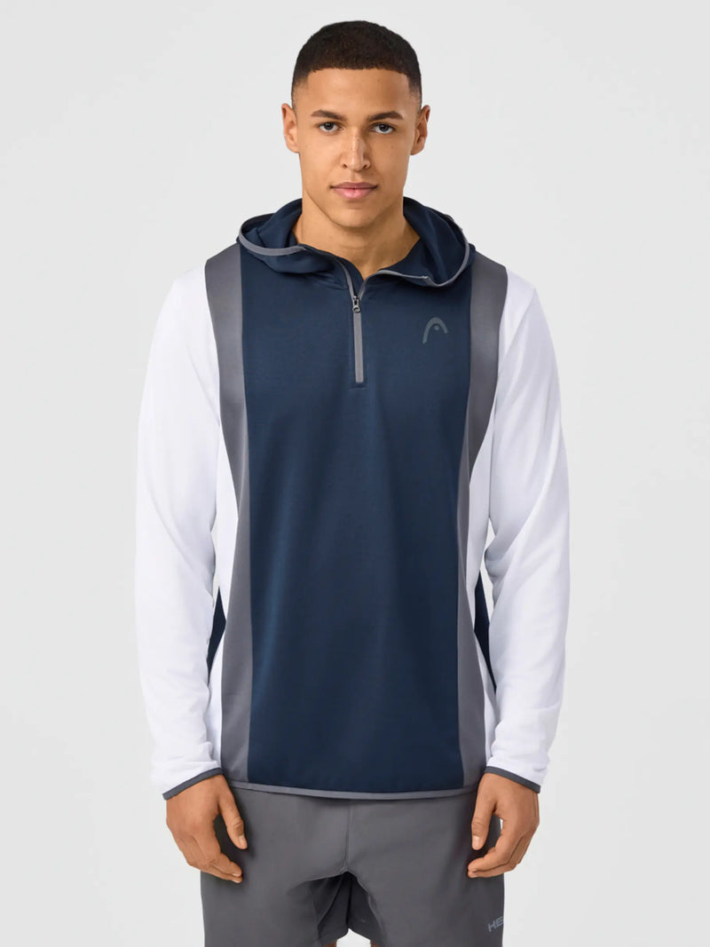 HEAD CLUB 25 TECH Hoodie Men in Navy