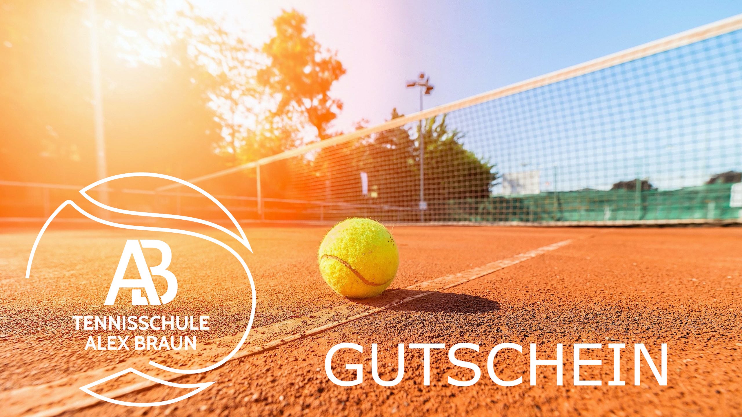 Gutschein der Tennisschule Alex Braun